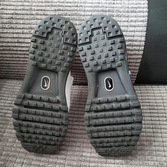 Nike Air Max Flair White Black Trainers Size UK 7 41 eu - Picture 7 of 8